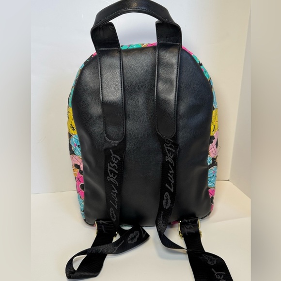 Luv Betsey by Betsey Johnson quilted Donut cat backpack - Picture 2 of 11